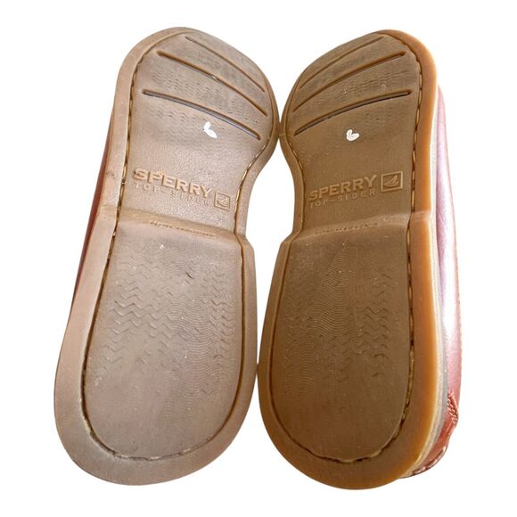 Sperry Boat Shoe Mens 12M Mako Collection Leather Brown 2 eye top Sider - Picture 5 of 7